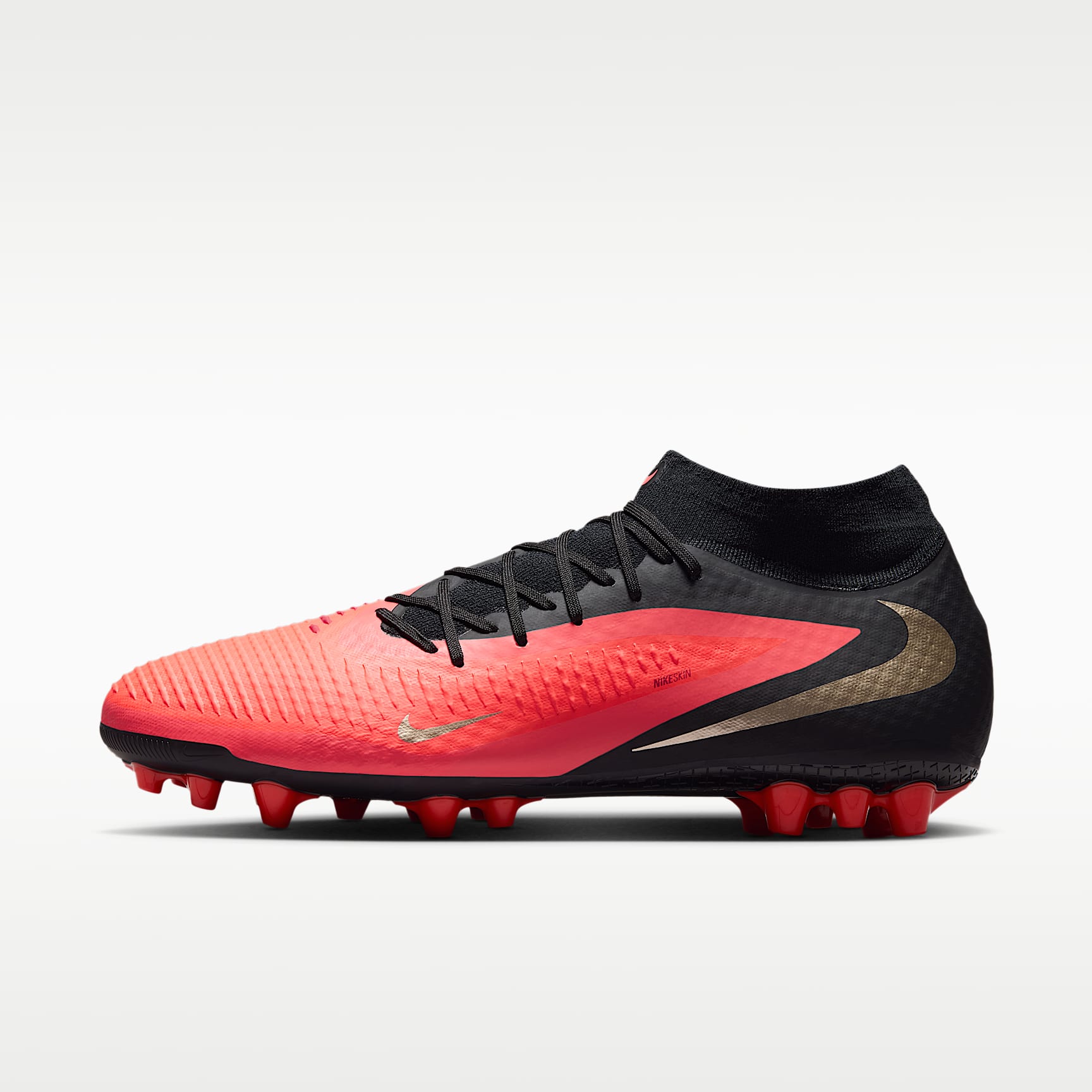Nike Phantom 6 High Academy Artificial-Grass Football Boots. Nike LU